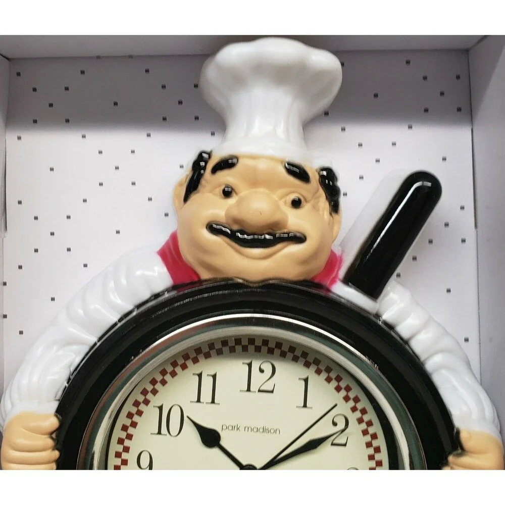 Plastic Kitchen Wall Clock, 11